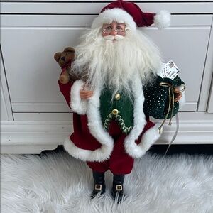 Karen Destin Originals & The Crakewood collection Santa figure 17”